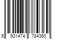 Barcode Image for UPC code 6931474784360