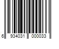 Barcode Image for UPC code 6934031000033