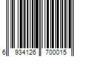 Barcode Image for UPC code 69341267000123