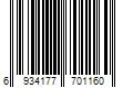 Barcode Image for UPC code 6934177701160