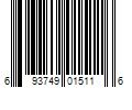 Barcode Image for UPC code 693749015116