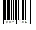 Barcode Image for UPC code 6939020420366