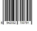 Barcode Image for UPC code 6942032700791