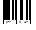 Barcode Image for UPC code 6942870304724