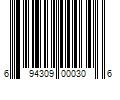 Barcode Image for UPC code 694309000306