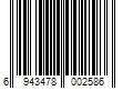 Barcode Image for UPC code 6943478002586