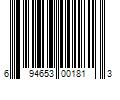 Barcode Image for UPC code 694653001813