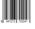 Barcode Image for UPC code 6947273702047