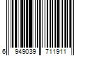 Barcode Image for UPC code 6949039711911