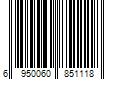 Barcode Image for UPC code 6950060851118