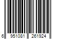 Barcode Image for UPC code 6951081261924