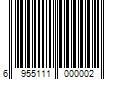 Barcode Image for UPC code 6955111000002