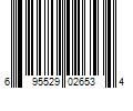 Barcode Image for UPC code 695529026534. Product Name: Lorex 1080p Wi-Fi Floodlight Camera, White (V261LCD-E)