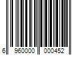 Barcode Image for UPC code 6960000000452