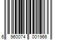 Barcode Image for UPC code 6960074001966