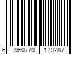 Barcode Image for UPC code 6960770170287