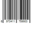 Barcode Image for UPC code 6970411759900