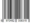 Barcode Image for UPC code 6970452006315