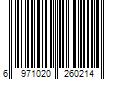 Barcode Image for UPC code 6971020260214