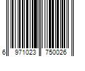 Barcode Image for UPC code 6971023750026