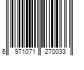 Barcode Image for UPC code 6971071270033