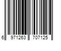 Barcode Image for UPC code 6971263707125