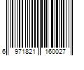 Barcode Image for UPC code 6971821160027