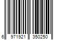 Barcode Image for UPC code 6971921350250