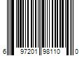 Barcode Image for UPC code 697201981100