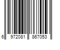 Barcode Image for UPC code 6972081867053