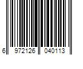 Barcode Image for UPC code 6972126040113