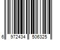 Barcode Image for UPC code 6972434506325