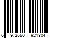 Barcode Image for UPC code 6972550921804