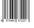 Barcode Image for UPC code 6973469672207