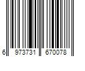 Barcode Image for UPC code 6973731670078