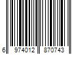 Barcode Image for UPC code 6974012870743