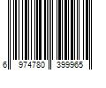 Barcode Image for UPC code 6974780399965