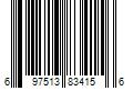 Barcode Image for UPC code 697513834156