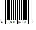 Barcode Image for UPC code 698000377507