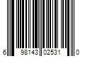 Barcode Image for UPC code 698143025310