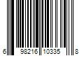 Barcode Image for UPC code 698216103358