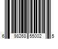 Barcode Image for UPC code 698268550025