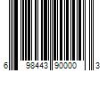 Barcode Image for UPC code 698443900003