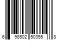 Barcode Image for UPC code 698502503558