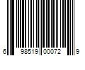 Barcode Image for UPC code 698519000729