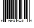 Barcode Image for UPC code 698605602516