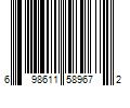 Barcode Image for UPC code 698611589672