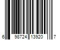 Barcode Image for UPC code 698724139207