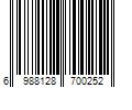 Barcode Image for UPC code 6988128700252