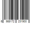 Barcode Image for UPC code 6988172231900